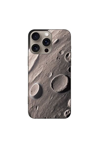 OEM Husa compatibila cu Apple iPhone 16 Pro Max Silicon Gel Tpu Model Moon Su...
