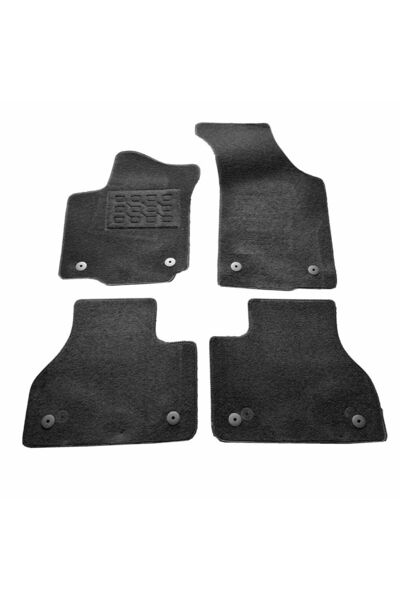 Best Auto Vest Covorase mocheta VW Phaeton 2002-2016, Negre, set de 4 Buc.