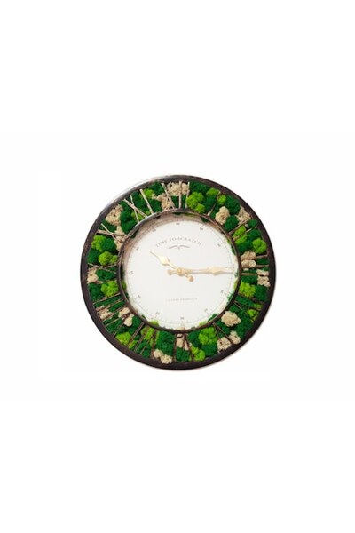 victiny Ceas decorativ cu licență, alb-verde, 40cm