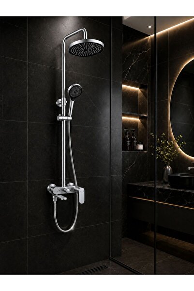 Radinavico Shower column, faucet included, brass
