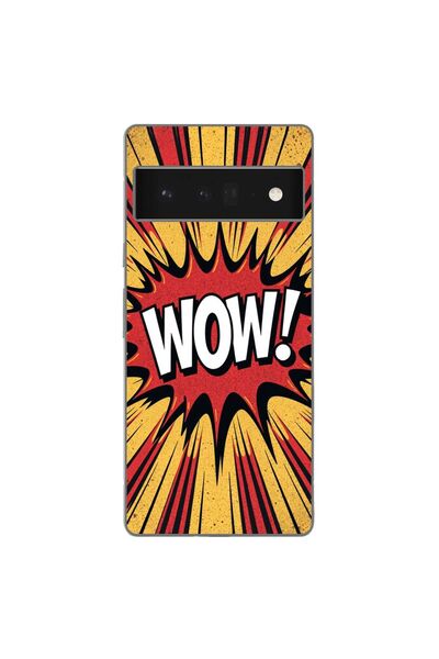 OEM Husa compatibila cu Google Pixel 6 Pro Silicon Gel Tpu Model Comic Book W...