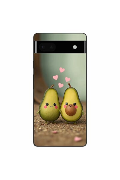 OEM Husa compatibila cu Google Pixel 6A Silicon Gel Tpu Model Kawaii Avocados...