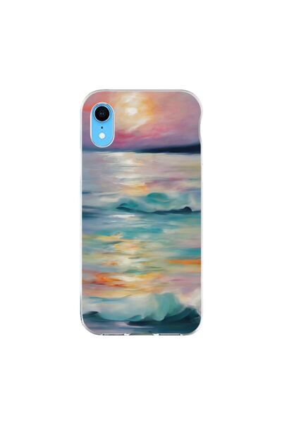 OEM Θήκη συμβατή με Apple iPhone XR από σιλικόνη gel TPU με σχέδιο ακουαρέλας...