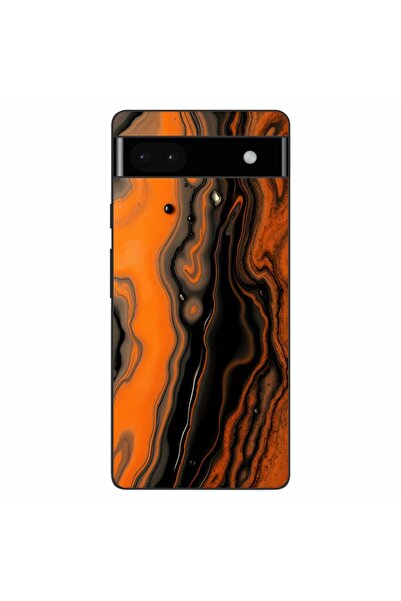 OEM Husa compatibila cu Google Pixel 6A Silicon Gel Tpu Model Metallic Lava F...