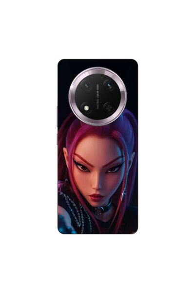 OEM Husa compatibila cu Honor Magic7 Lite Silicon Gel Tpu Model KPop Demon Hu...