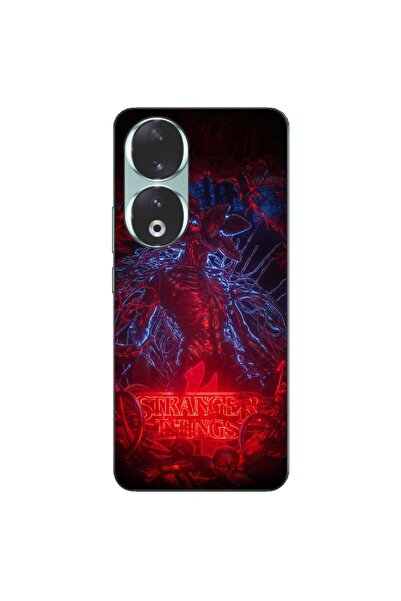 OEM Θήκη συμβατή με Honor 90 5G Σιλικόνης Gel TPU Μοντέλο Stranger Things Dem...