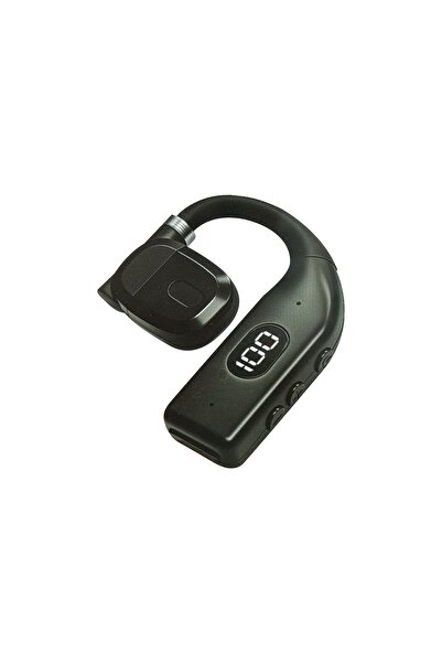 Zen Store Bluetooth Ear Hook Headset with LED Display – Wireless Hands-Free C...