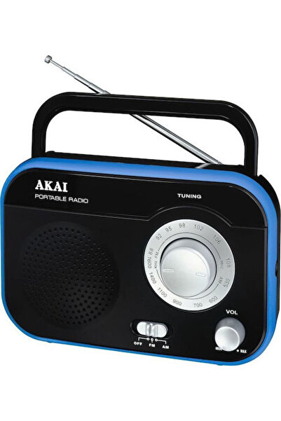AKAI PR003A-410 Φορητό Ραδιόφωνο Ηλεκτρικό Μαύρο