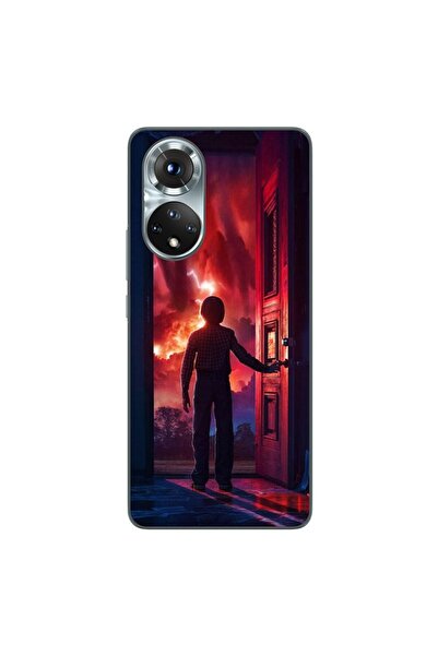 OEM Husa compatibila cu Honor 50 Silicon Gel Tpu Model Stranger Things Door t...
