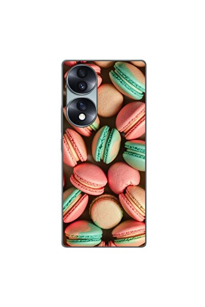 OEM Husa compatibila cu Honor 70 Silicon Gel Tpu Model Tasty Macarons