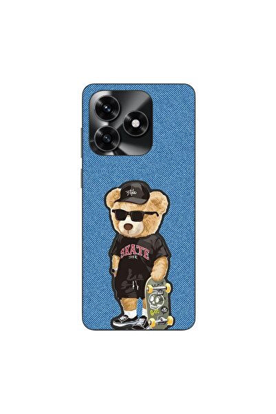OEM Husa compatibila cu Honor X5c Plus Silicon Gel Tpu Model Bear Skate Fashion