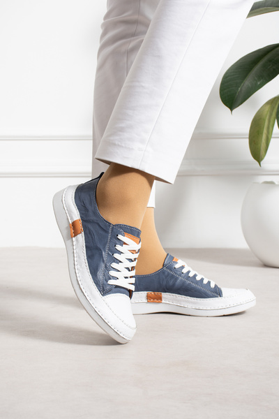 MERVESTORE Lace-up Genuine Leather Shoes