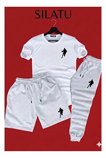 SILATU Basketball Ball Set 3-Piece Printed Set
