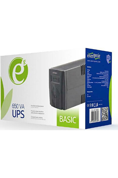 Energenie UPS-PC-652A UPS Διαδραστικό με την επικοινωνία 650VA 390W Με 2 θέσε...