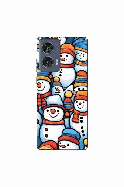 OEM Калъф, съвместим с Motorola Edge 50 Fusion, от силиконов гел TPU, с десен...