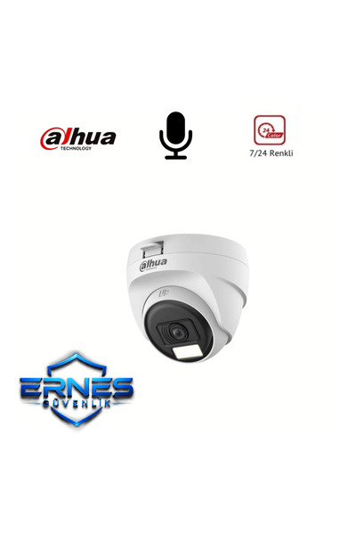 DAHUA HAC-T1A21P-U-IL-A-0280B Dome 2 MP Gece Görüşlü Güvenlik KamerasI