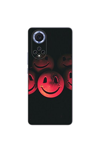 OEM Θήκη συμβατή με Huawei Nova 9 από σιλικόνη gel TPU με σχέδιο Grungy Smile...