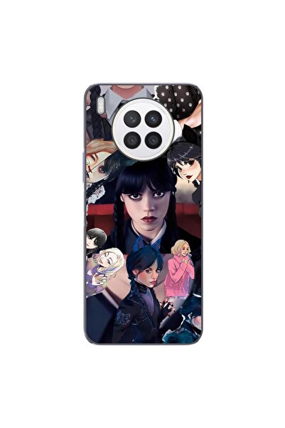 OEM Husa compatibila cu Huawei Nova 8i Silicon Gel Tpu Model Colaj Scene din ...