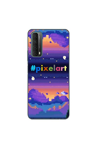 OEM Husa compatibila cu Huawei P Smart 2021 Silicon Gel Tpu Model Pixel Art P...