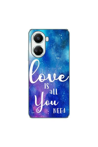 OEM Калъф, съвместим с Huawei Nova 10 SE, силиконов гел TPU, с десен  "Любовт...