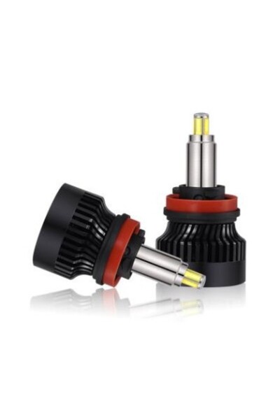 Xenon Bright Σετ 2 LED H11 M9, Θερμό Φως 4300K, Canbus 360 μοιρών, ισχύς 80W/...