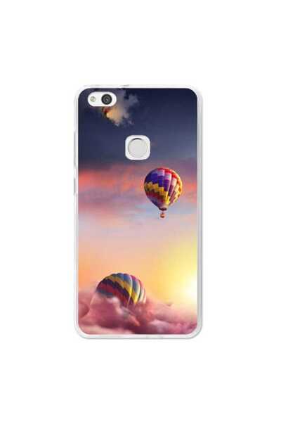 OEM Θήκη συμβατή με Huawei P10 Lite Σιλικόνης Gel TPU Σχέδιο Αερόστατα