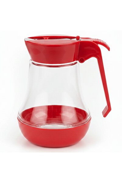 AKDC Red Flip-Top Sugar Dispenser — 11×5 cm