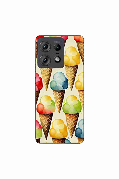 OEM Калъф, съвместим с Motorola Edge 50 Pro, силиконов гел TPU модел с десен ...