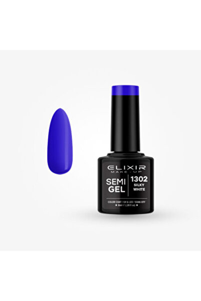 Elixir SEMIGEL ΗΜΙΜΟΝΙΜΟ ΒΕΡΝΙΚΙ ΝΥΧΙΩΝ 1302 SILKY White 8ML