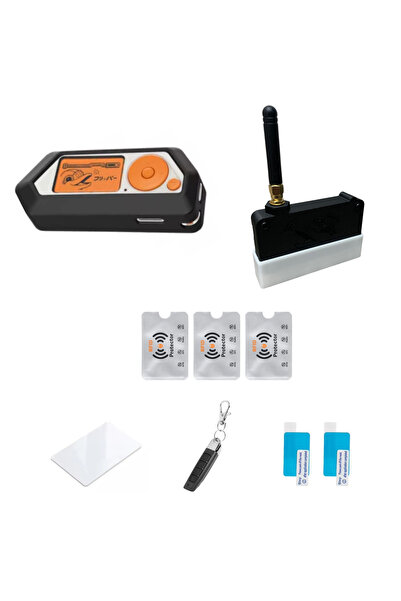 UnderShop Accessories Set for Flipper Zero - Black Silicone Case, Black Wi-Fi...