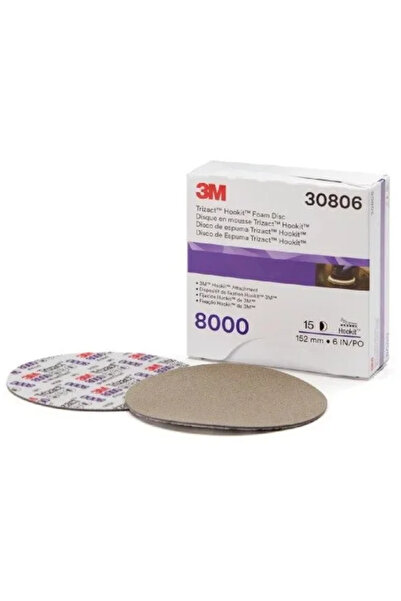 3M Trizact 8000 150mm - Disc de finisare, abrazivitate 8000