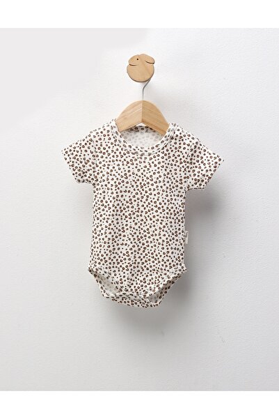 MiniKids Body bebe MS alb leopard