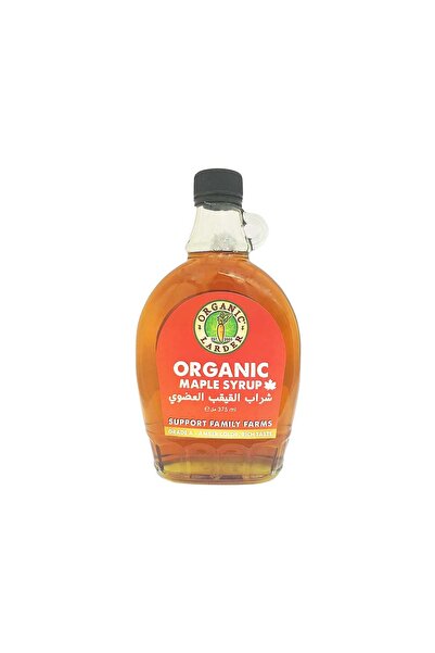 Organic Larder شراب القيقب درجة أ كهرماني 375 مل
