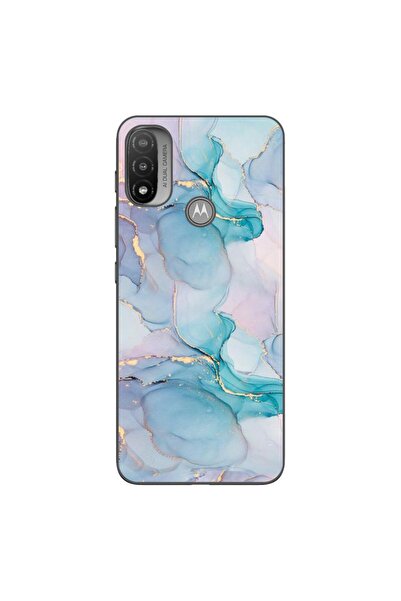 OEM Husa compatibila cu Motorola Moto E20 Silicon Gel Tpu Model Abstract Wate...
