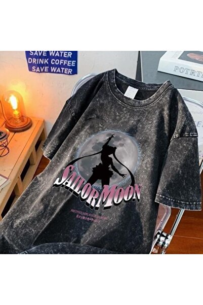 bellanova Unisex Oversize Printed T-Shirt Streetwear Comfortable Fit Daily Pr...