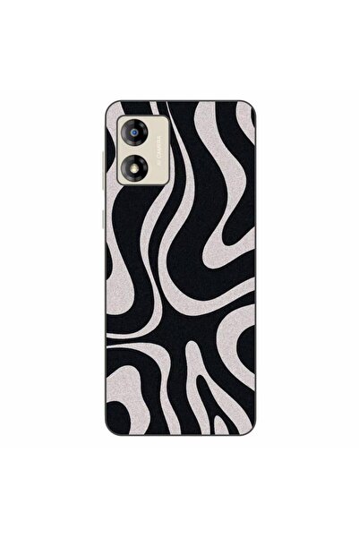 OEM Husa compatibila cu Motorola Moto E13 Silicon Gel Tpu Model Monochrome Hy...