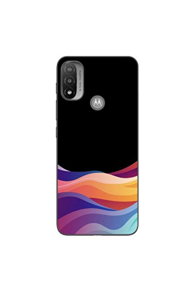 OEM Husa compatibila cu Motorola Moto E20 Silicon Gel Tpu Model Neon Waves