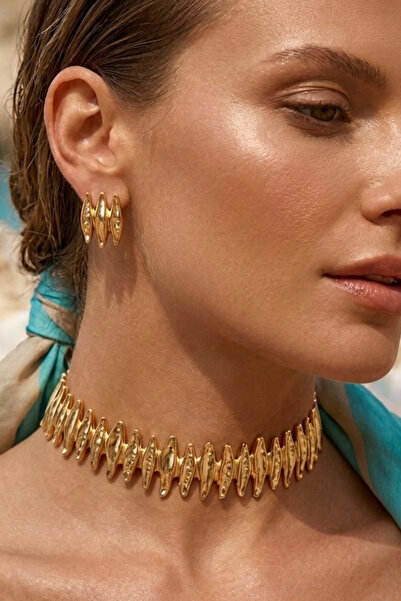LIVOSH Mari̇na 2-Piece Gold Jewelry Set