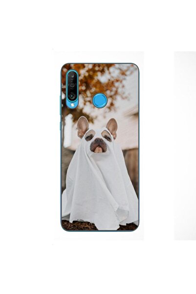 OEM Husa compatibila cu Huawei P30 Lite Silicon Gel Tpu Model Halloween Catel...