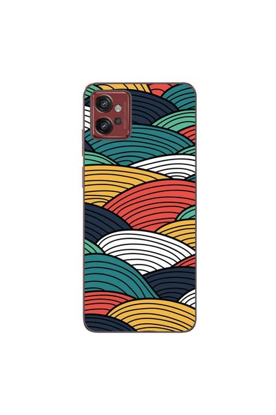 OEM Case compatible with Motorola Moto G32 Silicone Gel Tpu Pattern Abstract ...