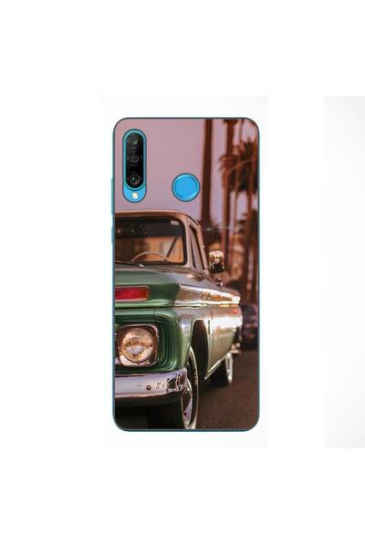 OEM Husa compatibila cu Huawei P30 Lite Silicon Gel Tpu Model Pickup Truck