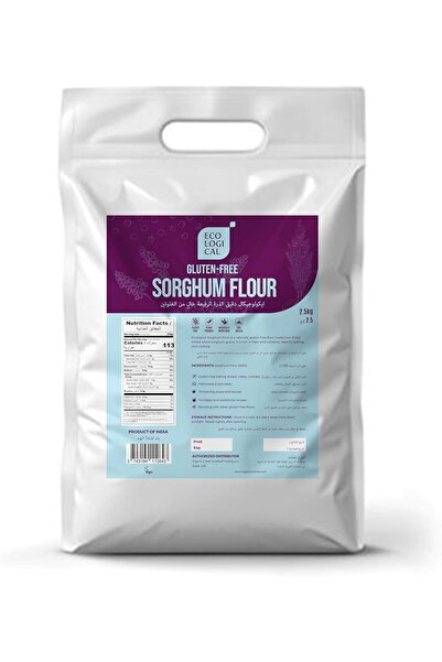 Ecological Gluten-Free Sorghum Flour, 2.5 Kg | Bulk Natural Flour | Gluten-Fr...