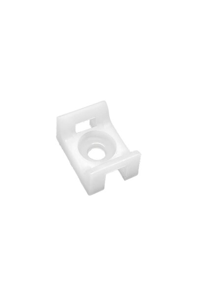 Braytron SUPORTI pt BRIDA, 17,6x12,9mm PA66 ALB 100BUC/PAC