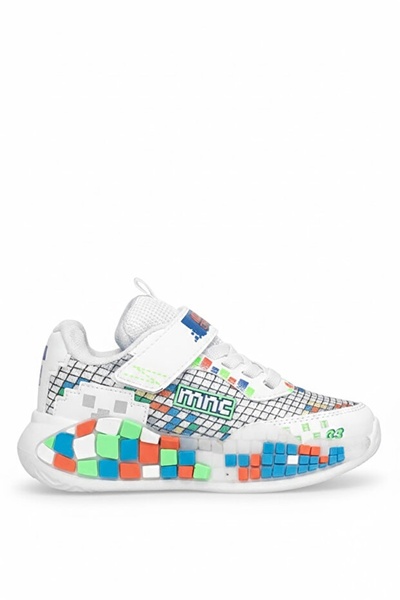 Minican Boy's Casual Shoes Ls-P-03 White