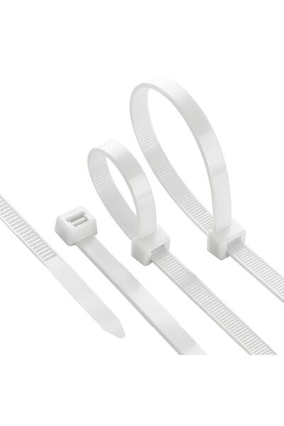 Braytron BRIDA PLASTIC 4,8x200mm ALB 100buc/PAC PA66-BRAYTRON