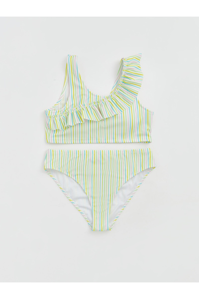 LC Waikiki Bikini cu volane pentru fete