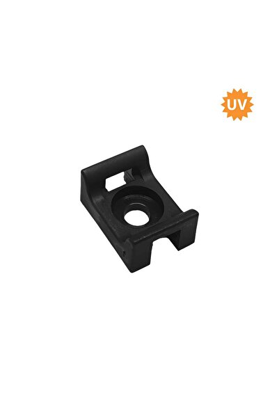 Braytron SUPORTI pt BRIDA, 17,6x12,9mm PA66-UV NEGRU 100BUC/PAC