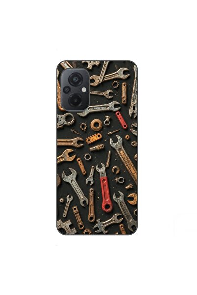 OEM Husa compatibila cu Xiaomi Poco M5 Silicon Gel Tpu Model Mechanic Tools P...