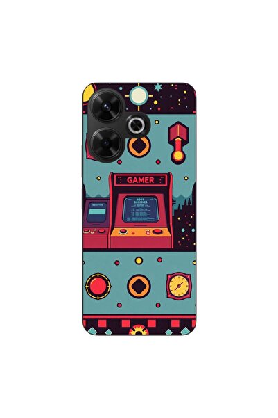 OEM Θήκη συμβατή με Xiaomi Redmi 13 4G από σιλικόνη TPU με σχέδιο Gamer Arcad...