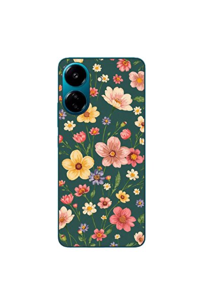 OEM Θήκη συμβατή με Xiaomi Redmi 13C 4G Σιλικόνης TPU με σχέδιο Vintage Ανοιξ...